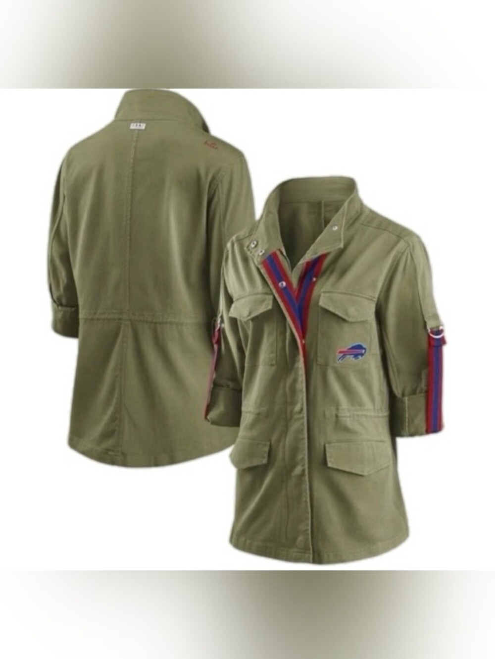 Wear By Erin Andrews Buffalo Bills Utility Jacket Sz L